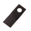 Nóż. nożyk kosiarka prawy 100X40X3mm otwór 19 zastosowanie RS 100/3 Sipma WARYŃSKI