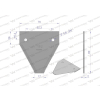 Nóż żniwny 80x76x2mm otwór 5.5 zastosowanie 417800220 1650333 Deutz-Fahr WARYŃSKI-21470