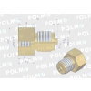 Złączka manometryczna gwint zewnętrzny M20x1.5 x gwint wewnętrzny M12x1.5 (mosiądz) POLMO-21490