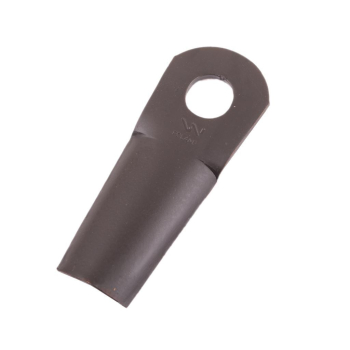 Nóż. nożyk kosiarka gięty 128X50X4mm otwór 20.5x22.8 zastosowanie 561103000 Kvereland Taarup WARYŃSKI
