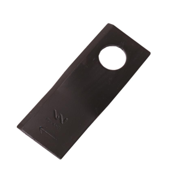 Nóż. nożyk kosiarka prawy 100X40X3mm otwór 19 zastosowanie RS 100/3 Sipma WARYŃSKI