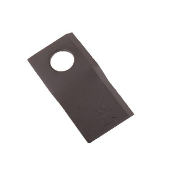 Nóż. nożyk kosiarka lewy 100X50X4mm otwór 21 zastosowanie RS100 Samasz WARYŃSKI