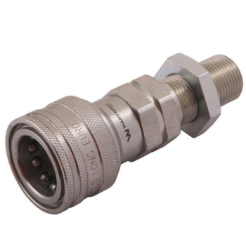 Szybkozłącze hydrauliczne gniazdo long M20x1.5 gwint zewnętrzny EURO (ISO 7241-A) Waryński-21487