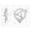 Pokrywa przednia alternatora AX230000 C-330 Nowy Typ EXPOM KWIDZYN eu-21590
