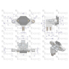 Regulator napięcia alternatora 11.125.049, 7017732M1 MF3 Nowy Typ EXPOM KWIDZYN eu-21601