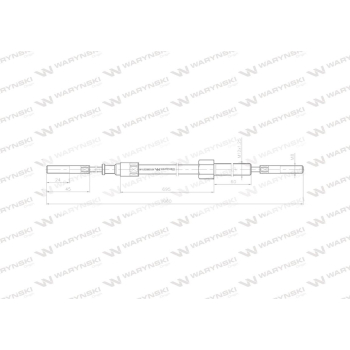 Linka - Hamulec L-1060mm 70112905 ZETOR Waryński-21664