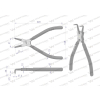 Szczypce do pierścieni osadczych 240 mm wewnętrzne wygięte Waryński-21764