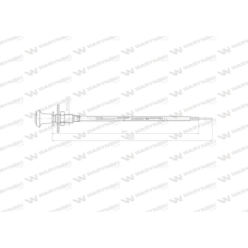 Linka - Rozdzielacz napędu L-920mm ZETOR Waryński-21701