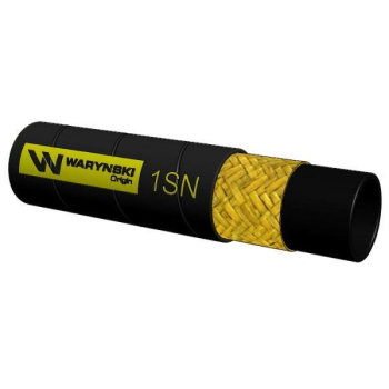 Wąż hydrauliczny do zakuwania DN12 1-oplotowy 160 Bar Waryński