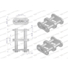 Zamek łańcucha wzmocnionego Z16A-2 ANSI A 80  Waryński-22371
