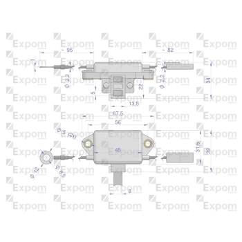 Regulator alternatora ze szczotkotrzymaczem 9515672EX C-385 Nowy Typ EXPOM KWIDZYN eu-23520