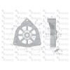 Tarcza pokrywa przednia alternatora EX230000 C-330 C-360 EXPOM KWIDZYN eu-23762