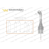 Joystick pod linki zakończone kulką bez przełącznika (bez przycisku. na kulkę. IP-6020. JOYSTIK6019) Waryński-2379