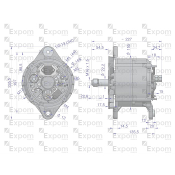 Alternator LRA03294 Nowy Typ EXPOM KWIDZYN eu-24306