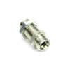 Złączka hydrauliczna metryczna grodziowa BB M14x1.5 08L z przeciwnakrętką  Waryński-24681