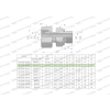Przyłączka hydrauliczna AB  M14x1.5 08L x 1/4" BSP ED Waryński