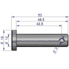 Sworzeń ucha łańcucha bocznego C-330 (50163250)-2517