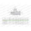 Trójnik hydrauliczny niesymetryczny calowy BBA 1/4" BSP (XEVL) Waryński