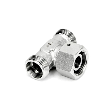 Trójnik hydrauliczny symetryczny metryczny BAB M18x1.5 12L  Waryński-25630