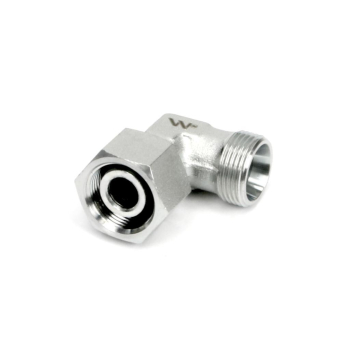 Kolanko hydrauliczne metryczne AB M22x1.5 15L  Waryński-25682