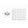 Przyłączka hydrauliczna  BB M36x2 25S x 1" BSP ED Waryński