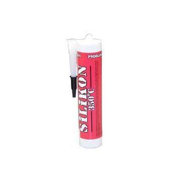 Silikon uszczelniająco-klejący 350*C. 300 ml czarny