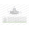 Trójnik hydrauliczny calowy BBB 1 1/4