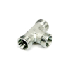 Trójnik hydrauliczny metryczny BBB M22x1.5 15L  Waryński-26813