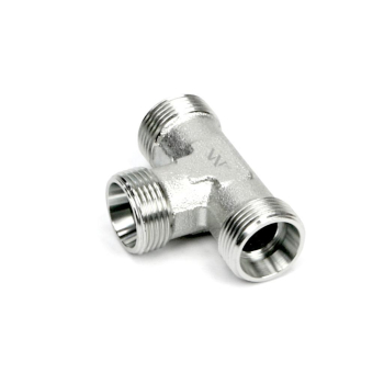 Trójnik hydrauliczny metryczny BBB M18x1.5 12L  Waryński-26820