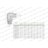 Kolanko hydrauliczne nastawne calowe BB 1/4" x 1/4" BSP z regulacją Waryński