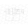 Szybkozłącze hydrauliczne wtyczka EURO M22x1.5 GZ (9100822W) VOIMA-26980