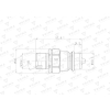 Szybkozłącze hydrauliczne wtyczka EURO M20x1.5 GZ (9100820W) VOIMA-26992