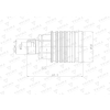 Szybkozłącze hydrauliczne gniazdo EURO M22x1.5 GZ Push-pull (9100822G) VOIMA-27001