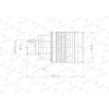 Szybkozłącze hydrauliczne gniazdo EURO M18x1.5 GZ Push-pull (9100818G) VOIMA-27004