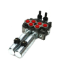Rozdzielacz hydrauliczny (80 l/m) 2 sekc. ster. ręczno elektryczne 24 VDC-27319