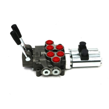 Rozdzielacz hydrauliczny (50 l/m) 2 sekc.ster. Ręczno elektryczne 12 DC-27300