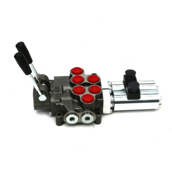 Rozdzielacz hydrauliczny (50 l/m) 2 sekc.ster. Ręczno elektryczne 24 DC-27305
