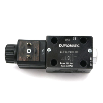 Rozdzielacz (elektrozawór) DL3-SA2/10N-D12 12V DC (cewka x 1) Compact 280bar. 50l/min (do Opryskiwacza) Duplomatic-2757