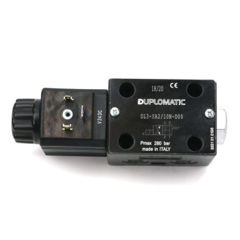 Rozdzielacz (elektrozawór) DL3-SA2/10N-D12 24V DC (cewka x 1) Compact 280bar. 50l/min Duplomatic-27580