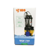 Pompa zanurzeniowa do wody czystej i brudnej 750W, WQF 750 - z pływakiem, INOX,  IBO-27816