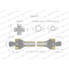 Wał przegubowo-teleskopowy 1110-1750mm 460Nm Z21 z dwóch stron CE seria 3R WARYŃSKI-27850