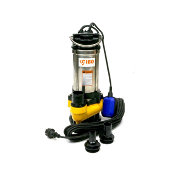 Pompa zanurzeniowa do wody czystej i brudnej 750W, WQF 750 - z pływakiem, INOX,  IBO