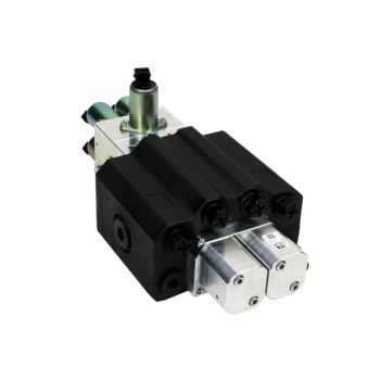 Proporcjonalny rozdzielacz hydrauliczny do ładowaczy czołowych LS (Load Sense) 2-sek. max przepływ 90L 1-sekcja pływ