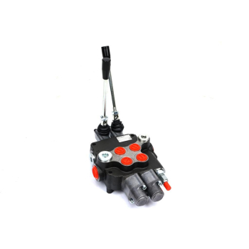 Rozdzielacz hydrauliczny dwusekcyjny (2-sekcyjny) 2-sekcje pływające 80L-28706
