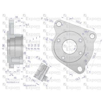 Głowica rozrusznika typu Magneton 9142765 Blue Line EXPOM KWIDZYN-29560
