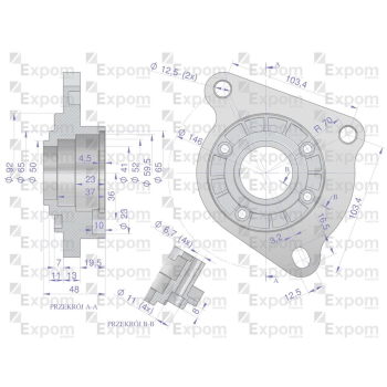 Głowica rozrusznika C-360 3P MF-3 typu Magneton 9142764 Blue Line EXPOM KWIDZYN-29593