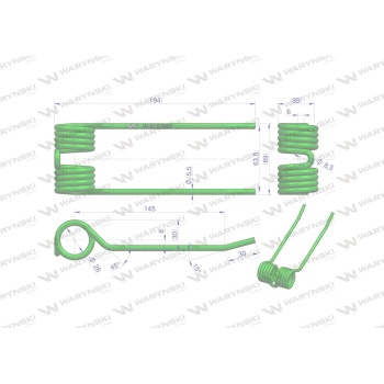 Palec podbieracza zastosowanie Claas 9182380 Waryński-29752