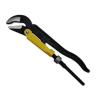 Szczypce nastawne szwedzkie do rur szczęki typ 45° o rozstawie max 25mm długość 235mm Waryński