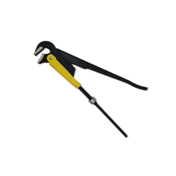 Szczypce nastawne szwedzkie do rur szczęki typ 90° o rozstawie max 121mm długość 735mm Waryński-29825