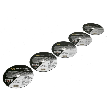Tarcza do cięcia metalu 230 x1.9 x22.23 mm Waryński